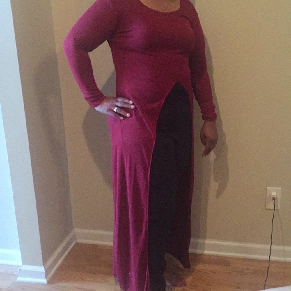 Waist cut tunic